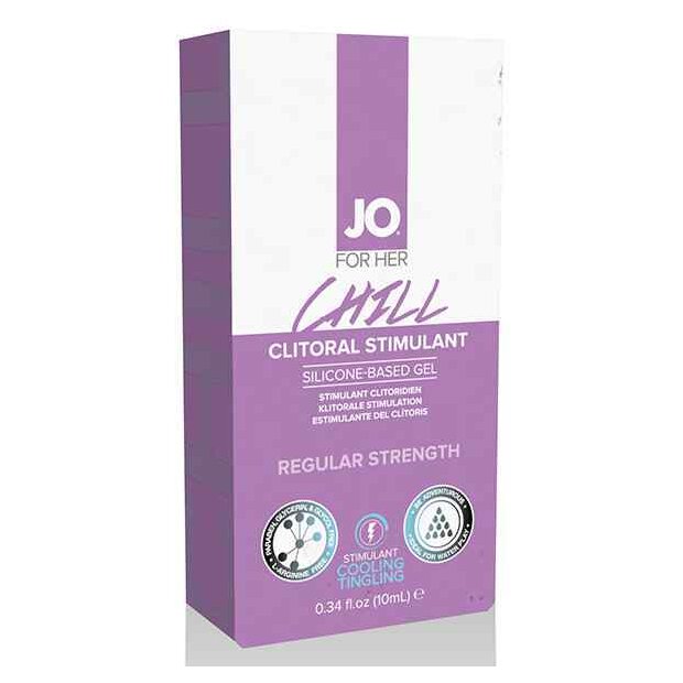 System JO For Her Clitoral Stimulant Cooling Chill 10 ml