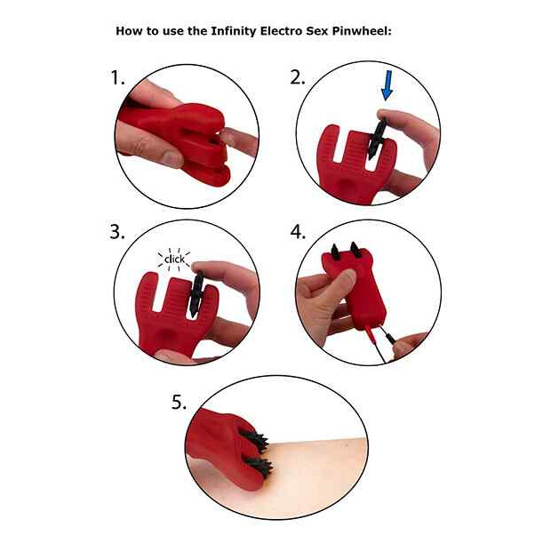 ElectraStim Silicone Fusion Infinity Pinwheel