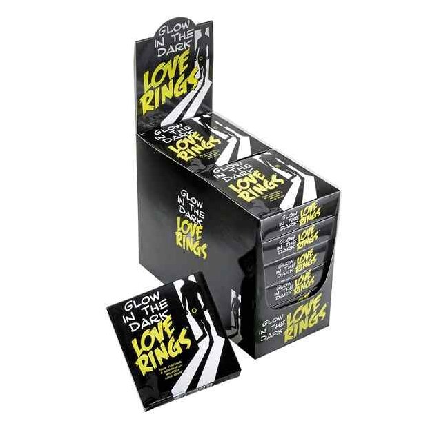 Spencer & Fleetwood Glow in the Dark Love Rings Penisringe Mehrfarbig