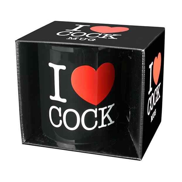 Becher I Love Cock