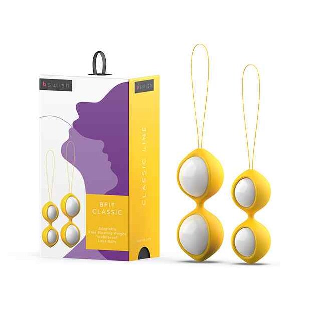 B Swish bfit Classic Kegel Balls Marigold