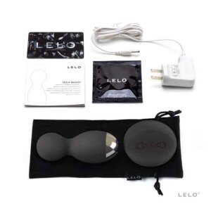 LELO Hula Beads Black Liebeskegel Schwarz ⌀ 3,8 cm