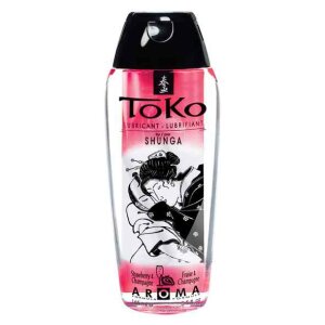 Shunga Toko Lubricant Strawberry &amp; Champagne