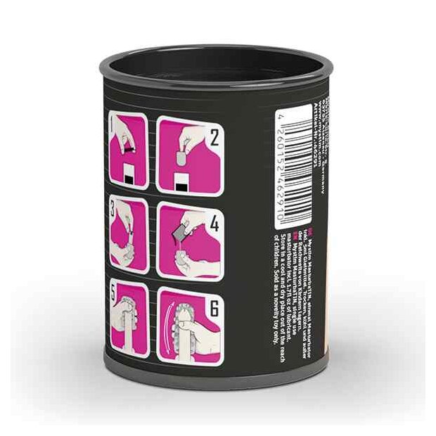 Mystim MasturbaTIN Ribbed Rita Lemalla Taschenmuschi