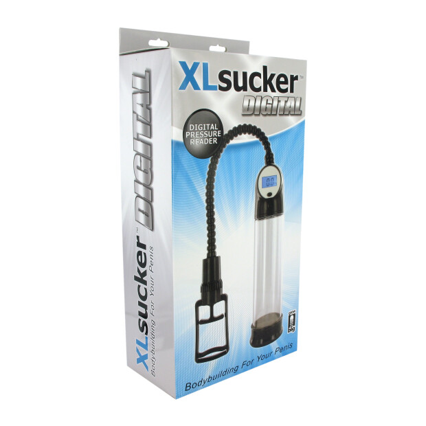 XLsucker Digital Penis Pump Schwarz