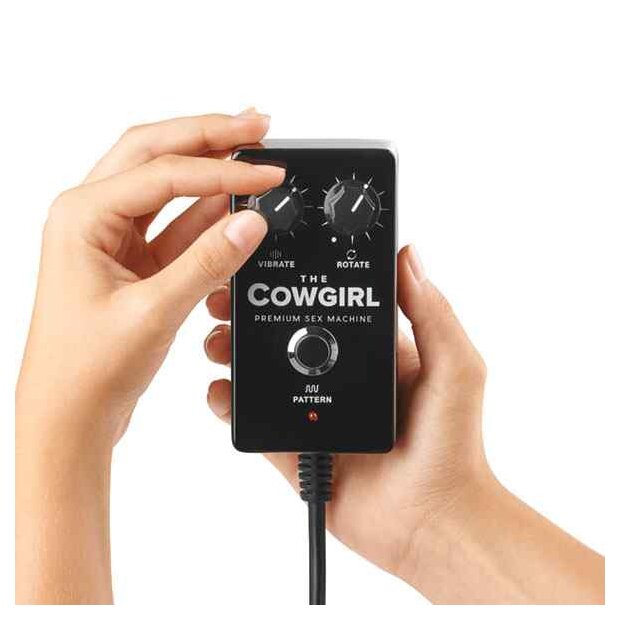 The Cowgirl Premium Riding Sex Machine Black