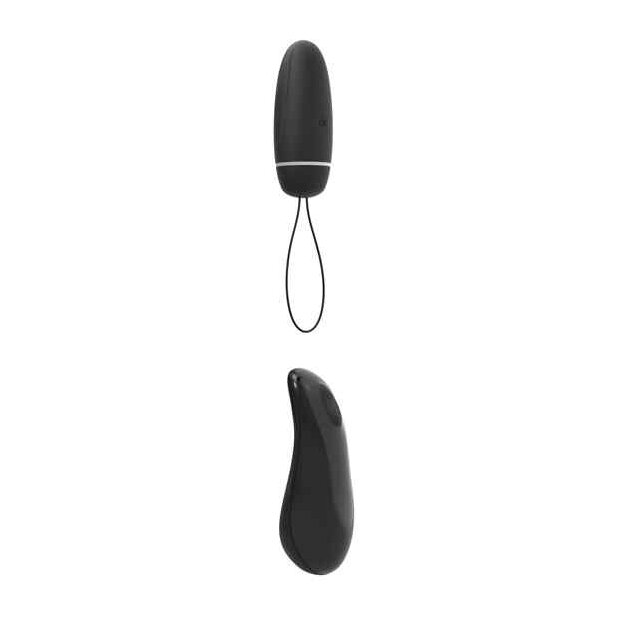 B Swish bnaughty Deluxe Unleashed Vibrator Schwarz 9,1 cm ⌀ 3,5 cm