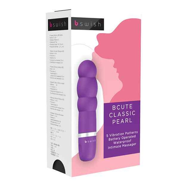 B Swish bcute Classic Vibrator Pearl Violett