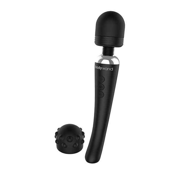 Bodywand Curve Rechargeable Wand Massager Black