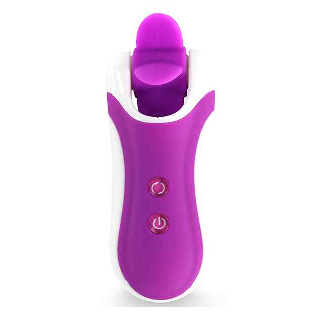 FeelzToys Clitella Oral Clitoral Stimulator Spezialvibrator Lila 11,1 cm