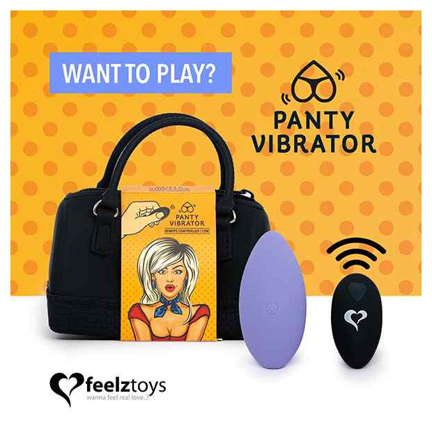 Feelztoys Panty Vibe Remote Controlled Vibrator Purple