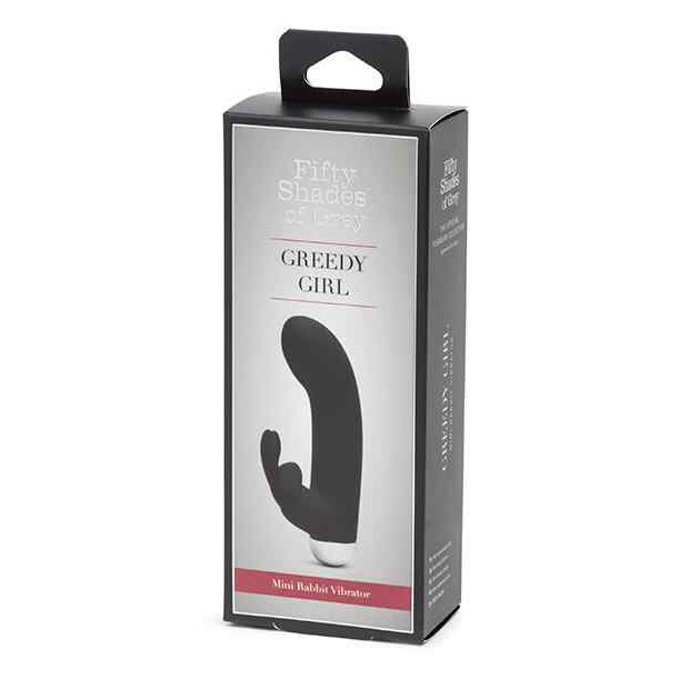 Fifty Shades of Grey Greedy Girl Rechargeable Mini Rabbit Vibrator