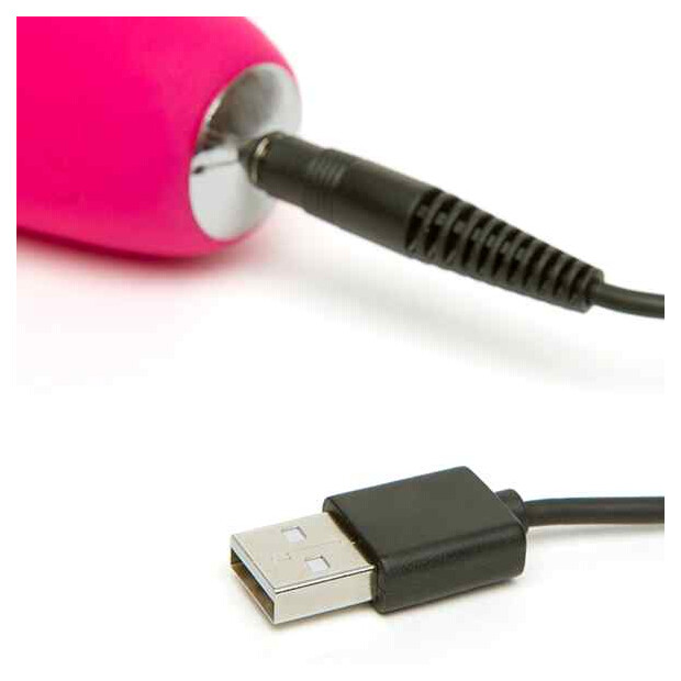 Happy Rabbit Slimline Curve Rabbit Vibrator Pink