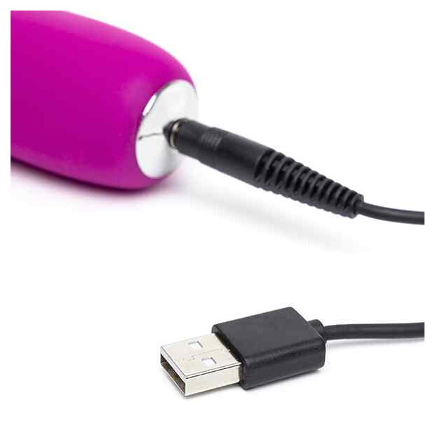 Happy Rabbit Slimline Realistic Rabbit Vibrator Purple