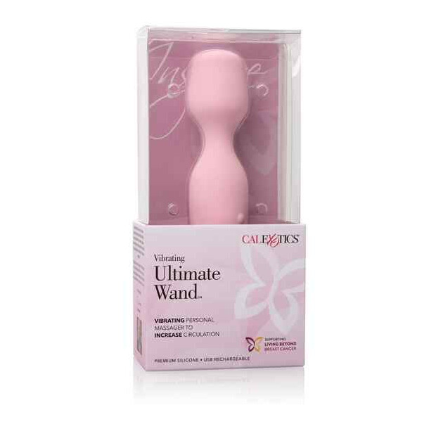 Inspire Vibrating Ultimate Wand Massager Pink 21,5 cm