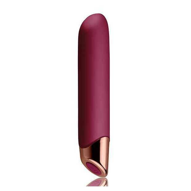 Rocks-Off Chaiamo Vibrator Weinrot 16 cm ø 3,2 cm