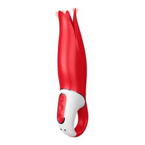Satisfyer Vibes Power Flower Vibrator Rot