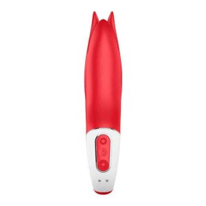 Satisfyer Vibes Power Flower Vibrator Rot