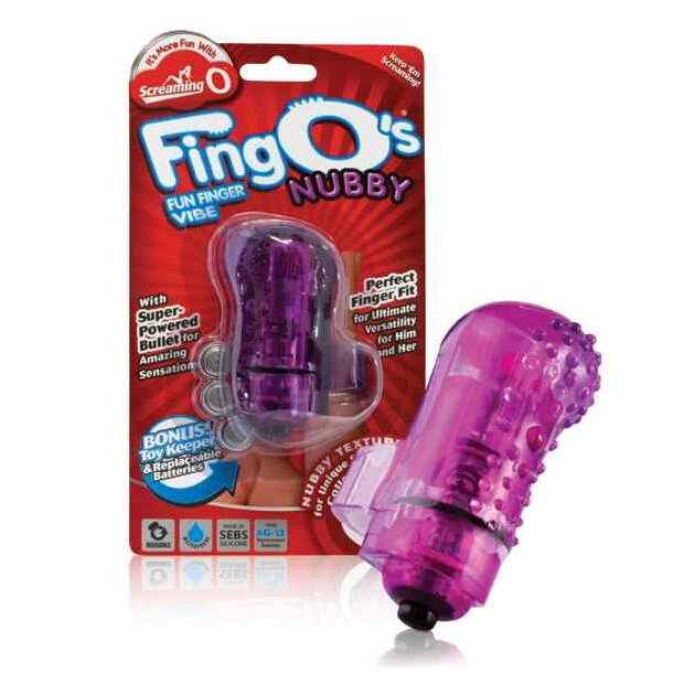 The Screaming O The FingO Nubby Purple