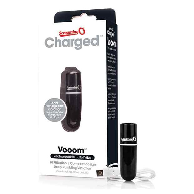 The Screaming O Charged Vooom Bullet Vibe Black