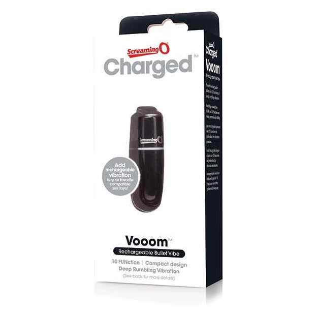 The Screaming O Charged Vooom Bullet Vibe Black