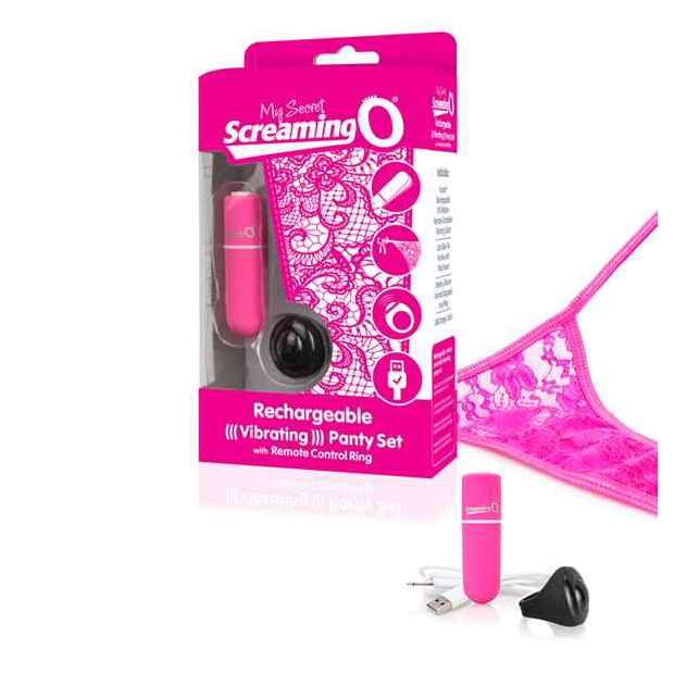 The Screaming O Charged Remote Control Panty Vibe Pink