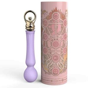 Zalo Confidence Heating Wand Massager Lila 22,5 cm