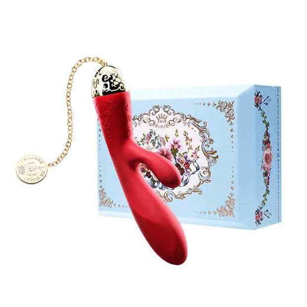 Zalo Rosalie Rabbit Vibrator Bright Red