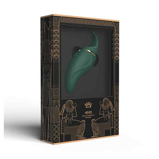 Zalo Hero Clitoral Pulsewave Vibrator Jewel Green