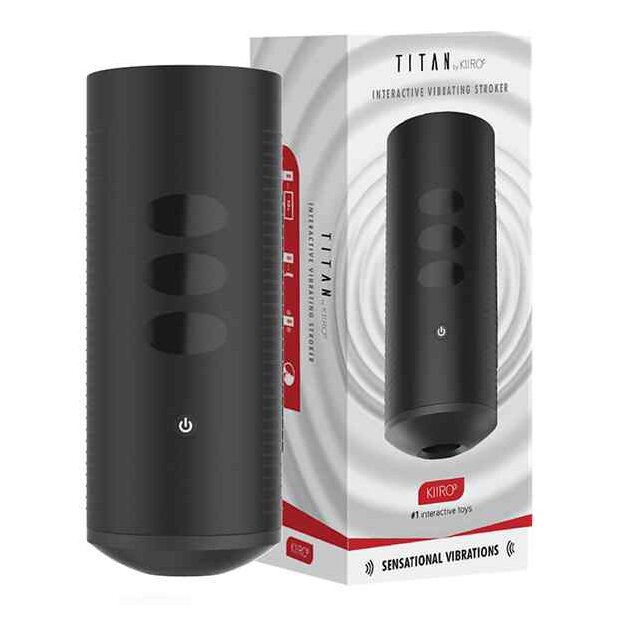 Kiiroo Titan Masturbator App Controlled Schwarz