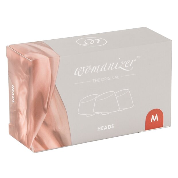 Womanizer 3x Ersatzkappen InsideOut+DUO/2 rot M