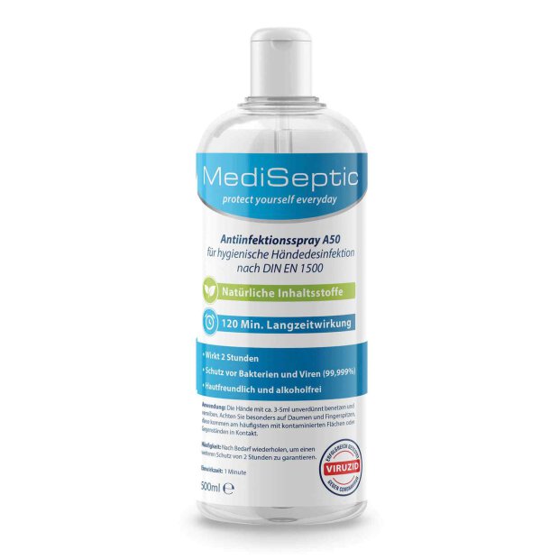 MediSeptic  - Antiinfektionsmittel  A50 500 ml