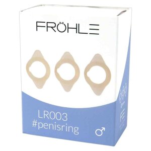 Fröhle LR003 Liebesringe Penisringe Beige ⌀ 2,6 cm