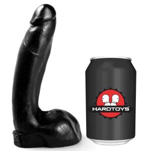 HARDTOYS DP1002 Dildo Schwarz 16 cm