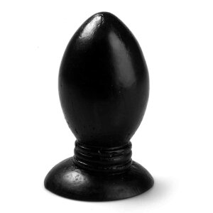 HARDTOYS Pat Plug Analplug Schwarz ⌀ 5,8 cm