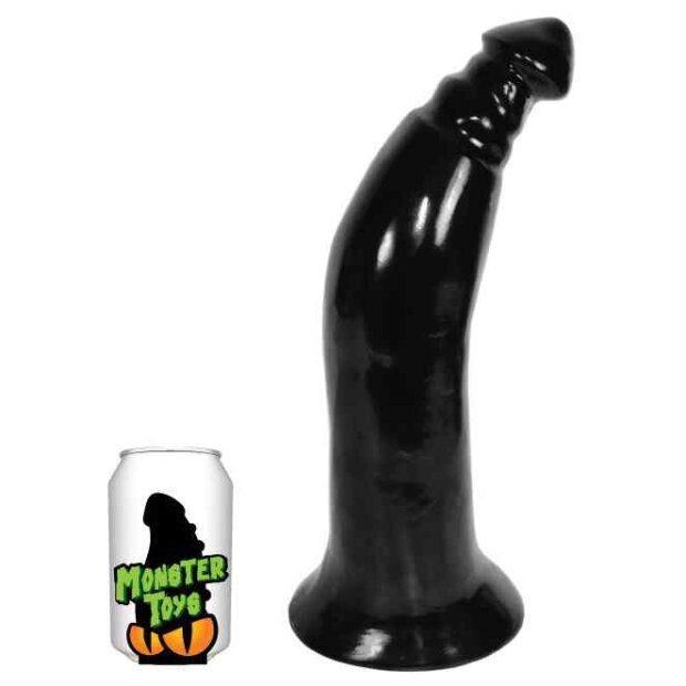 Monster Toys Megator Dildo Schwarz 32 cm ⌀ 9 cm