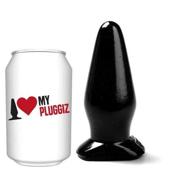 Pluggiz Pika Plug Analplug Schwarz ⌀ 6,1 cm