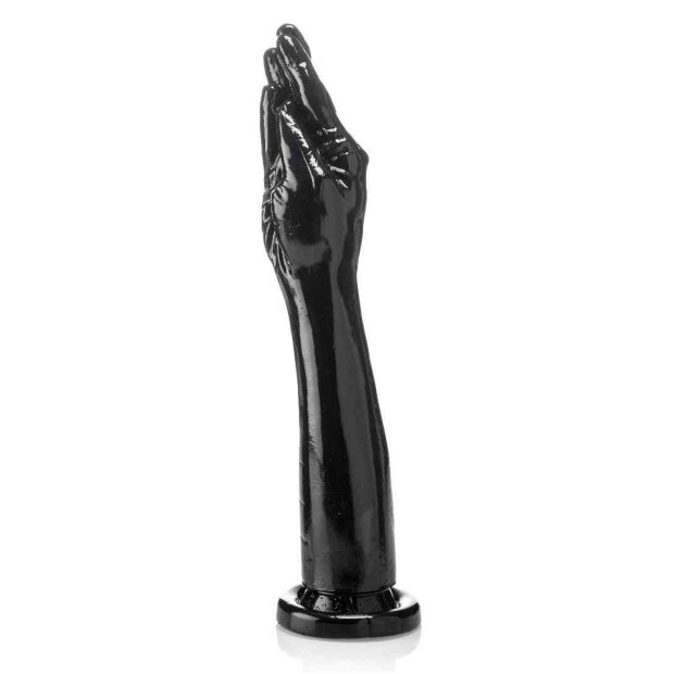 Fist Impact 5 Finger Plus Spezialdildo Schwarz 38 cm