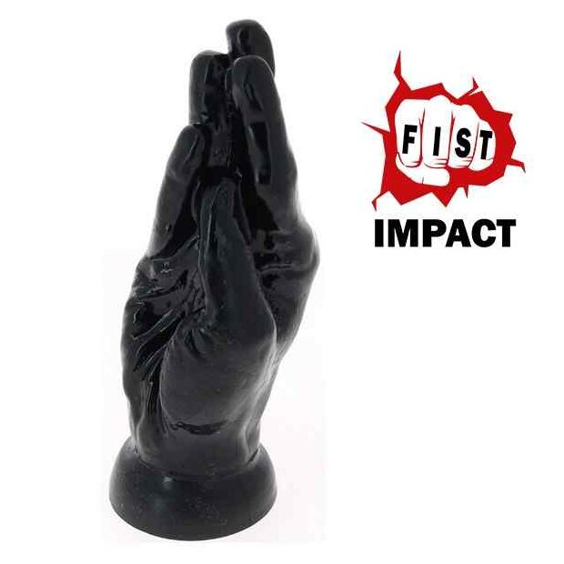 Fist Impact One Hand Plug Schwarz 18 cm ⌀ 6 cm