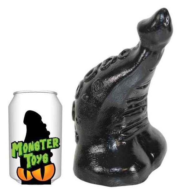 Monster Toys Black Gargoyle Dildo Schwarz 17 cm