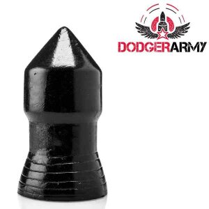 Dodger Army Skiff Anal Plug Schwarz ⌀ 6 cm