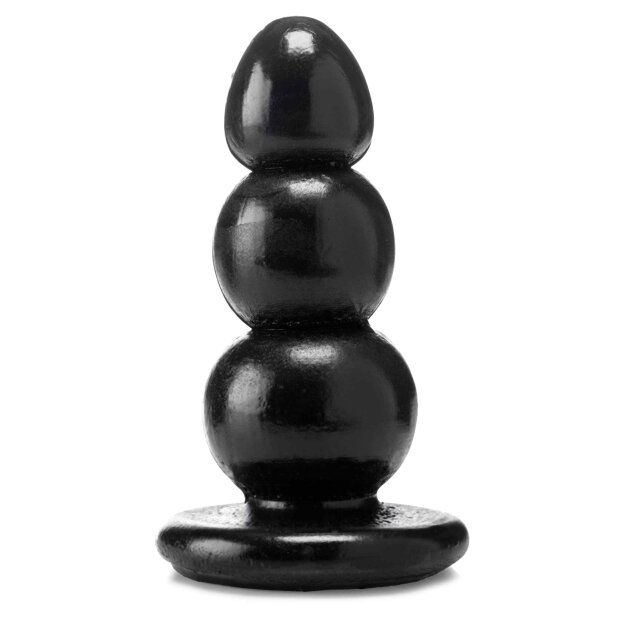 HARDTOYS HT37 Plug Analplug Schwarz ⌀ 6,6 cm