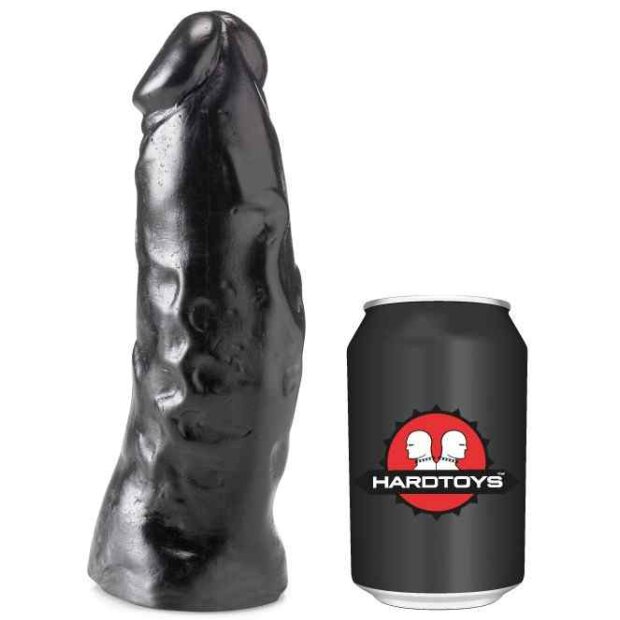 HARDTOYS Black Dildo Schwarz 22 cm