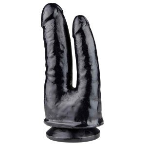 HARDTOYS Sam Jack Doppeldildo Schwarz 18 cm ⌀ 8,5 cm