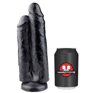 HARDTOYS Ali Matt Doppeldildo Schwarz 27 cm ⌀ 8,5 cm