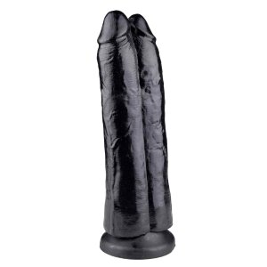 HARDTOYS DRISS NOA Doppeldildo Schwarz 26 cm ⌀ 8 cm