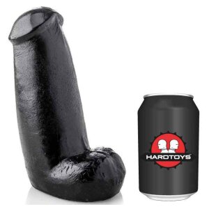 HARDTOYS Tubby Dildo Schwarz 18 cm
