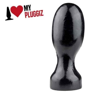 Pluggiz Ovaly Plug Analplug Schwarz ⌀ 4,8 cm