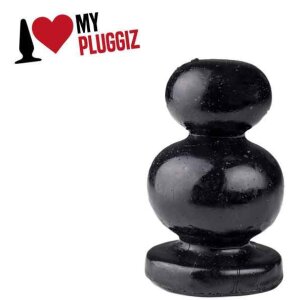 Pluggiz Bulby Plug Analplug Schwarz ⌀ 6 cm