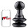 Pluggiz King Chess Plug Analplug Schwarz ⌀ 9,5 cm